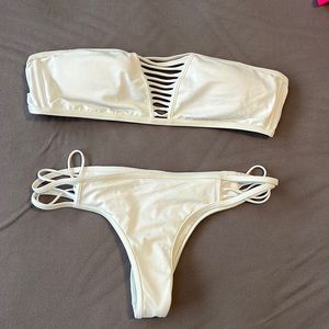 White Victoria secret bikini